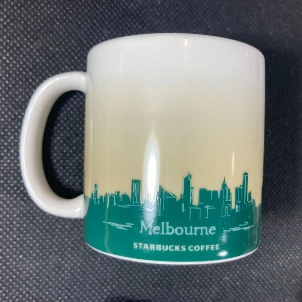 Starbucks Global Icon Demitasse Espresso Mug 2009 Melbourne Australia 3 oz